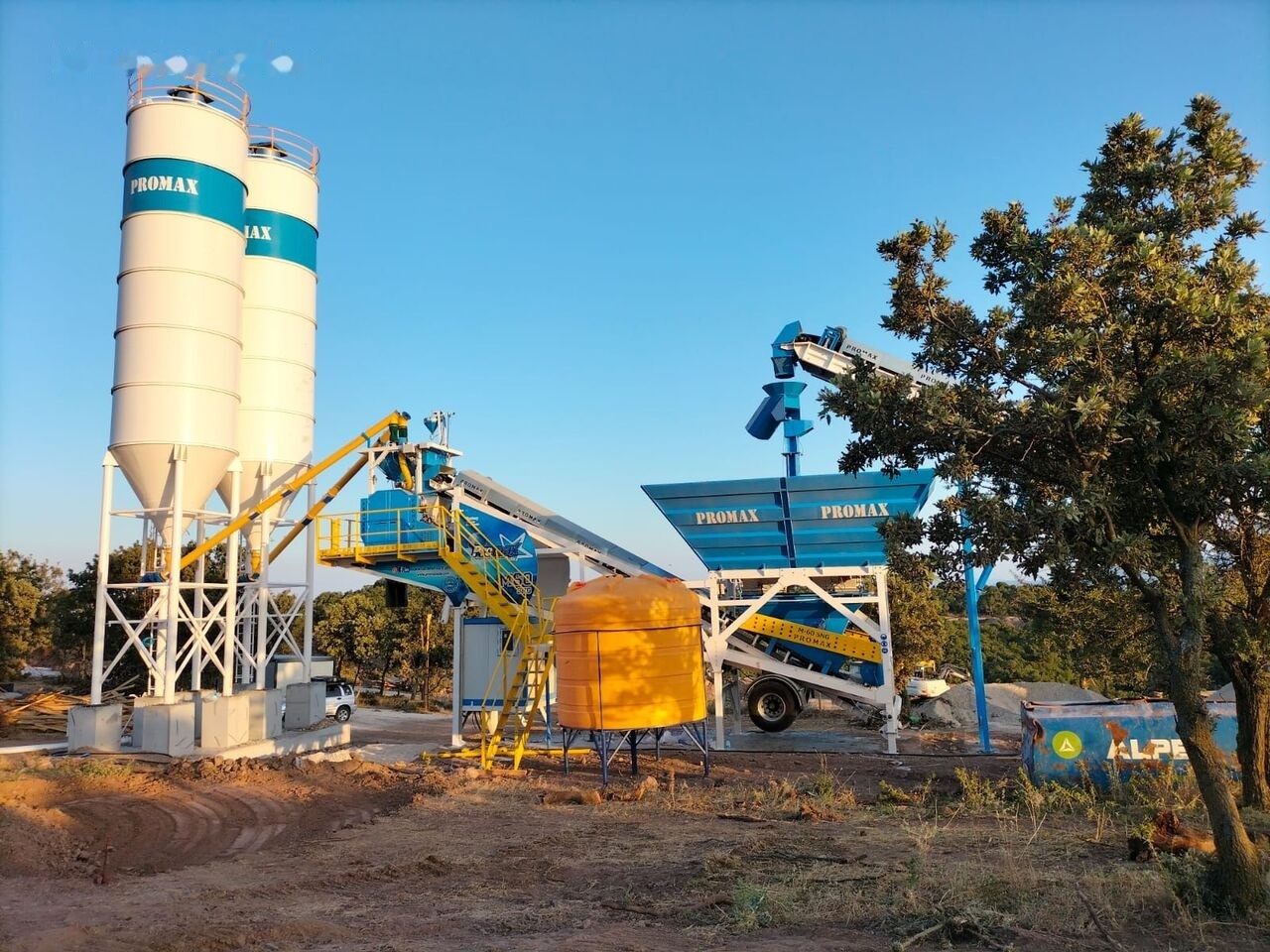 Promax Mobile Concrete Batching Plant PROMAX M60-SNG (60m3/h) - مصنع خلط الخرسانة: صور 4 Promax Mobile Concrete Batching Plant PROMAX M60-SNG (60m3/h) - مصنع خلط الخرسانة: صور 4