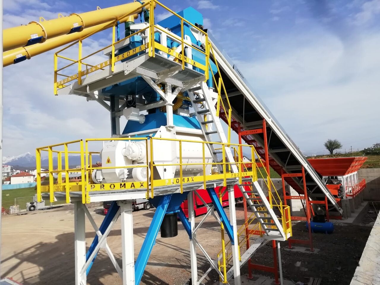 Promax Stationary Concrete Batching Plant S100 TWN (100m³/h) - مصنع خلط الخرسانة: صور 1 Promax Stationary Concrete Batching Plant S100 TWN (100m³/h) - مصنع خلط الخرسانة: صور 1