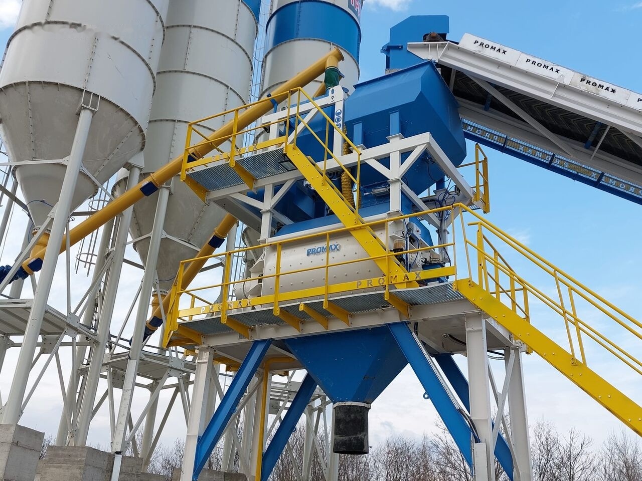 Promax Stationary Concrete Batching Plant S130-TWN (130m/h) - مصنع خلط الخرسانة: صور 5 Promax Stationary Concrete Batching Plant S130-TWN (130m/h) - مصنع خلط الخرسانة: صور 5