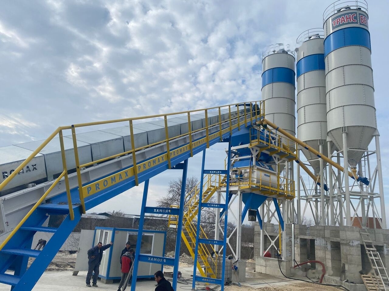 Promax Stationary Concrete Batching Plant S130-TWN (130m/h) - مصنع خلط الخرسانة: صور 4 Promax Stationary Concrete Batching Plant S130-TWN (130m/h) - مصنع خلط الخرسانة: صور 4