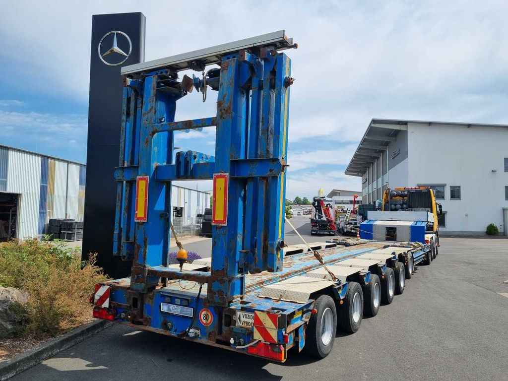Goldhofer STZ-H6-57/80A Teleskop-Tieflader Waggontransport - نصف مقطورة: صور 2 Goldhofer STZ-H6-57/80A Teleskop-Tieflader Waggontransport - نصف مقطورة: صور 2