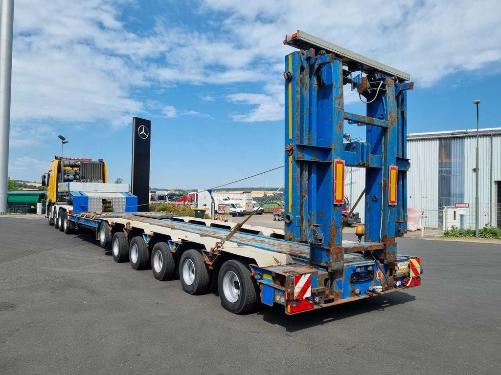 Goldhofer STZ-H6-57/80A Teleskop-Tieflader Waggontransport - نصف مقطورة: صور 1 Goldhofer STZ-H6-57/80A Teleskop-Tieflader Waggontransport - نصف مقطورة: صور 1
