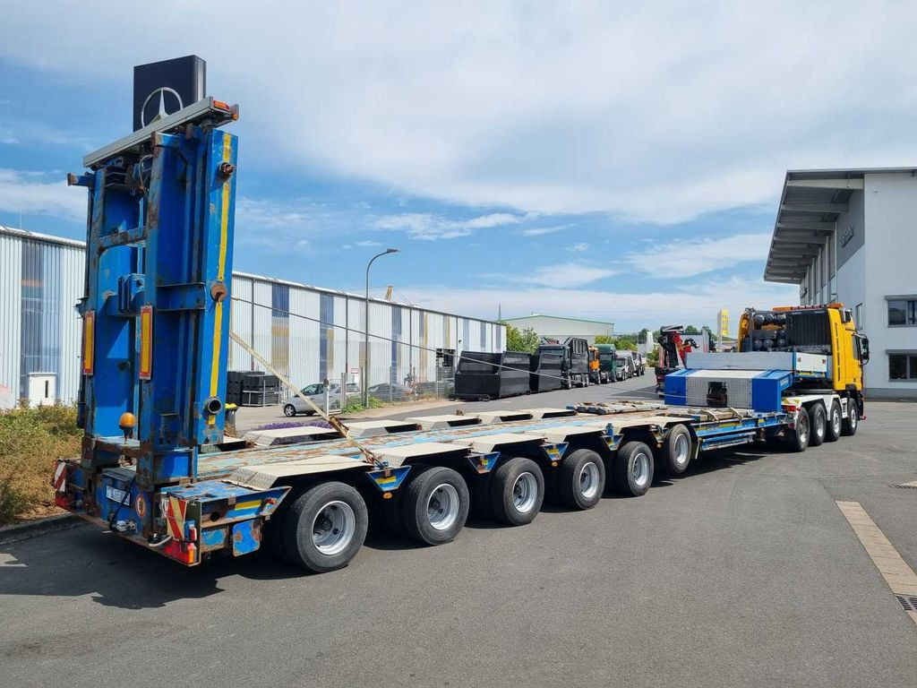 Goldhofer STZ-H6-57/80A Teleskop-Tieflader Waggontransport - نصف مقطورة: صور 3 Goldhofer STZ-H6-57/80A Teleskop-Tieflader Waggontransport - نصف مقطورة: صور 3
