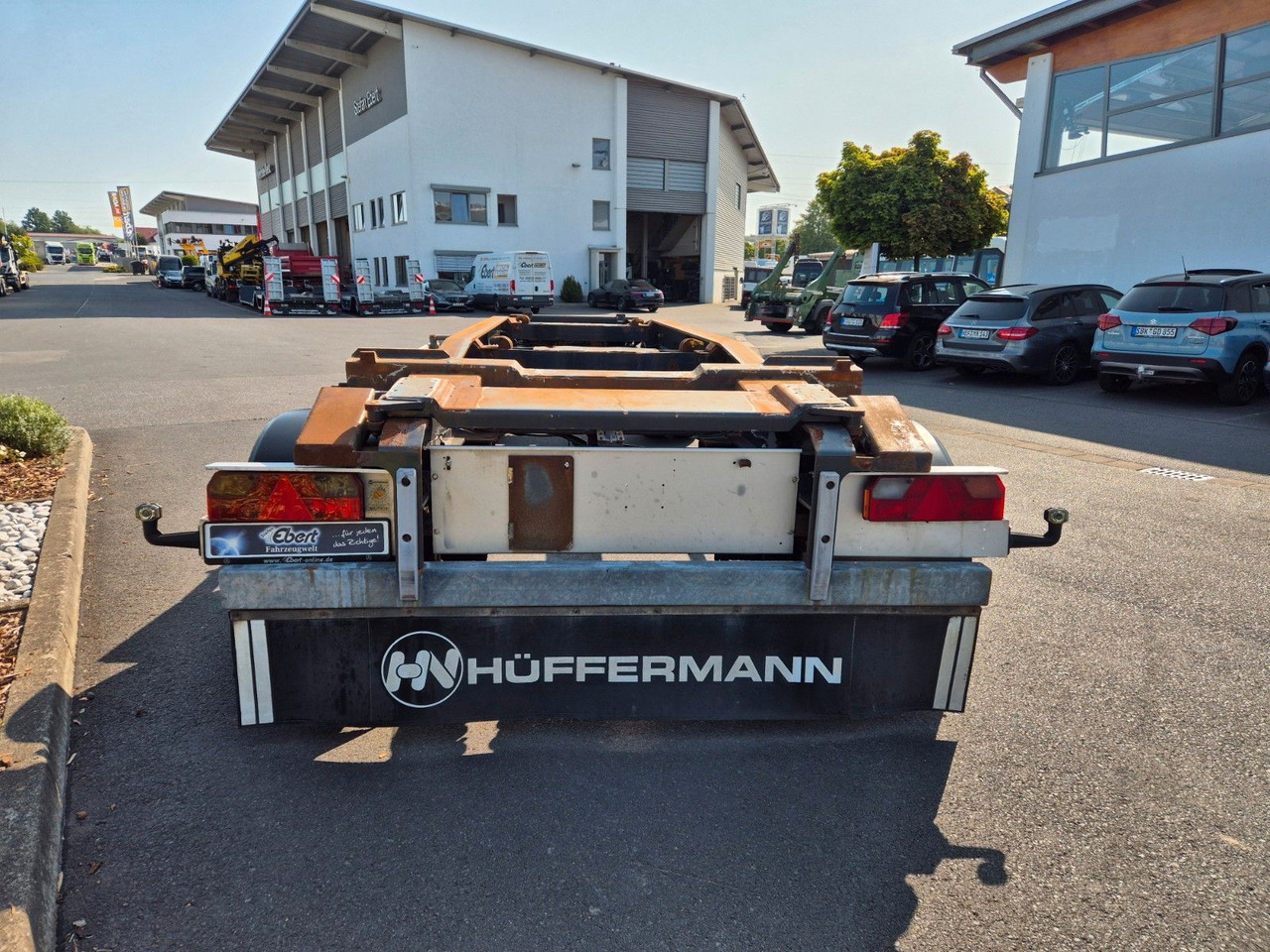 Hüffermann HSA 18.70 P BPW 14.582kg Nutzlast - الشاسية مقطورة: صور 5 Hüffermann HSA 18.70 P BPW 14.582kg Nutzlast - الشاسية مقطورة: صور 5