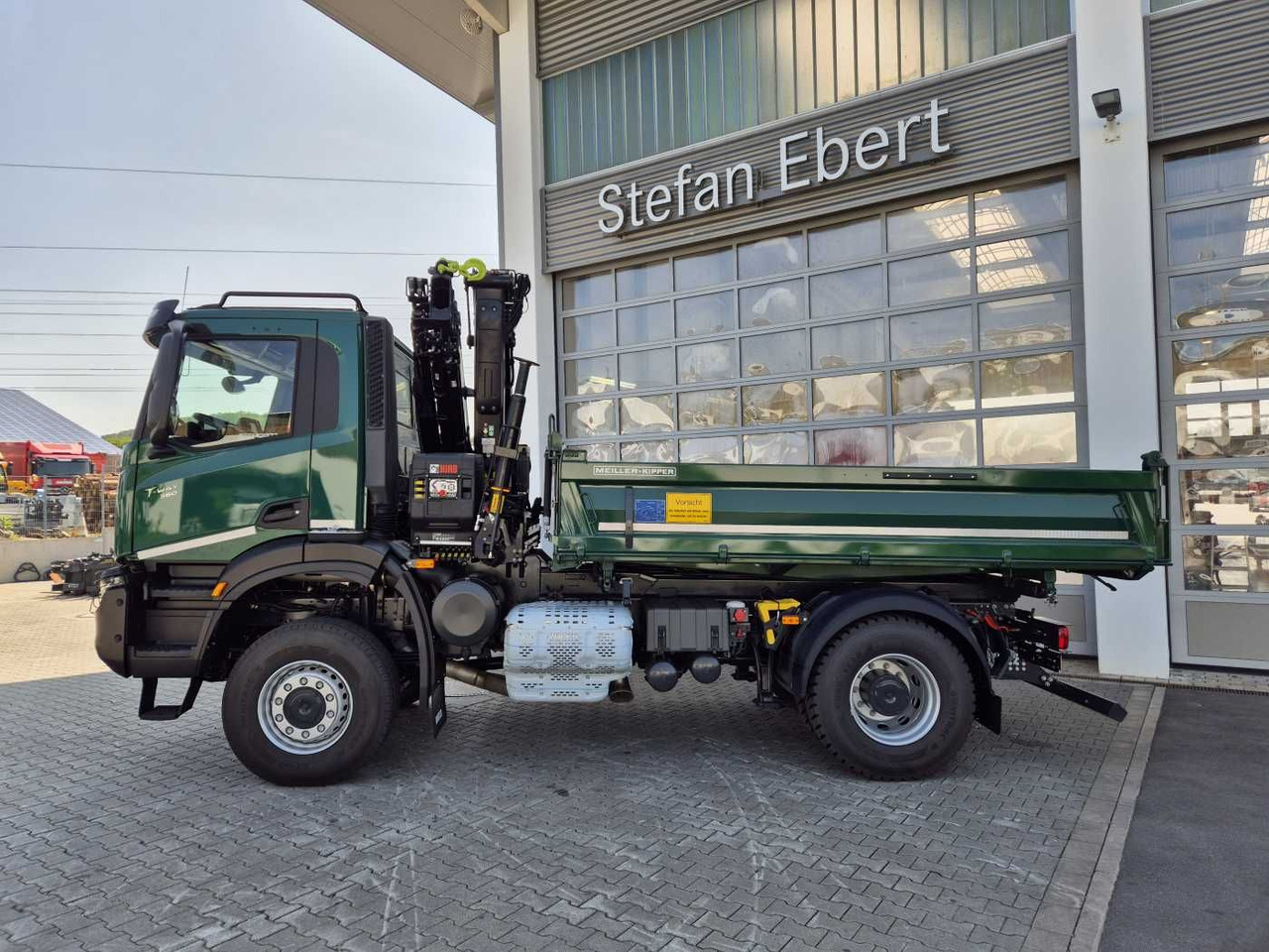 Iveco T-Way AD190T36W/P 4x4 HIAB X-HIDUO 118E-3 Funk - قلابات, شاحنة كرين: صور 4 Iveco T-Way AD190T36W/P 4x4 HIAB X-HIDUO 118E-3 Funk - قلابات, شاحنة كرين: صور 4