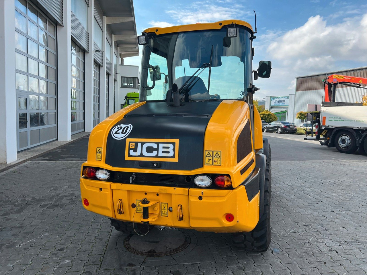 JCB 407 SV / nur 268h! / Klappschaufel & Gabel - اللودر بعجل: صور 4 JCB 407 SV / nur 268h! / Klappschaufel & Gabel - اللودر بعجل: صور 4