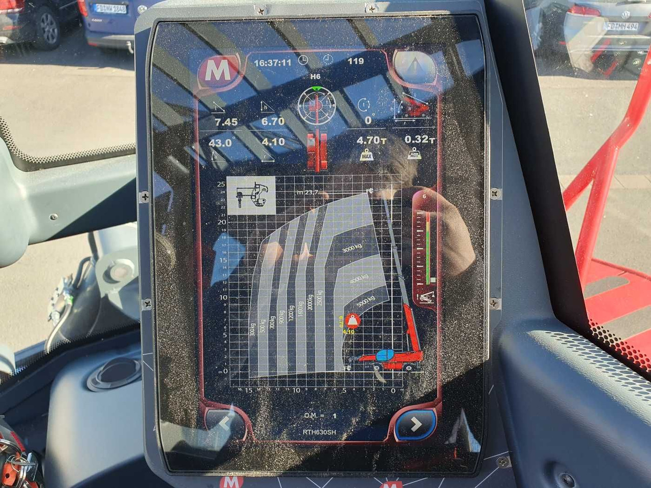 جديد رافعة تلسكوبية Magni RTH 6.30 Roto + Funk + Klima / nur 119h!: صور 13