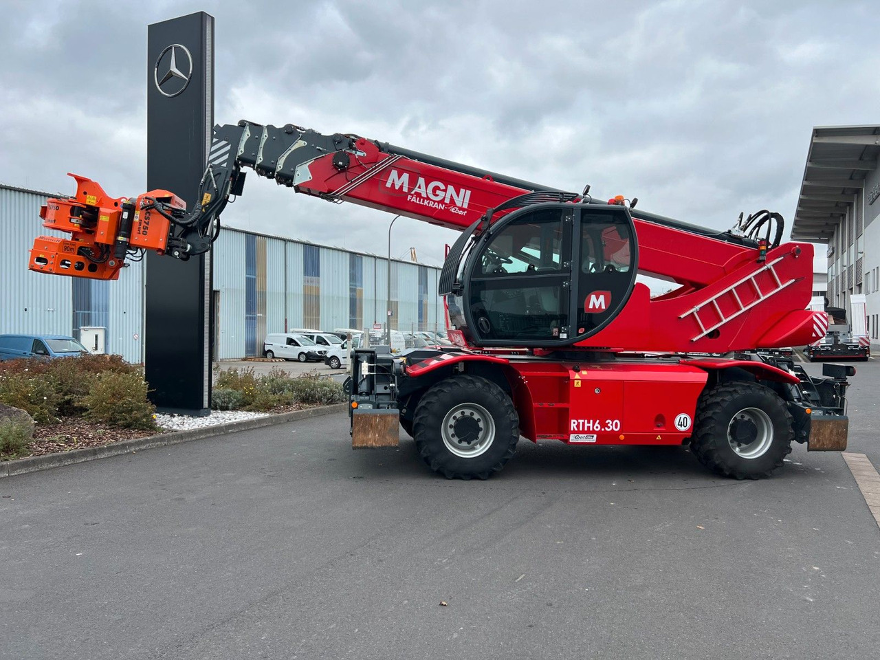 Magni RTH 6.30 SH / Fällkran / Westtech CS750 - رافعة تلسكوبية: صور 3 Magni RTH 6.30 SH / Fällkran / Westtech CS750 - رافعة تلسكوبية: صور 3