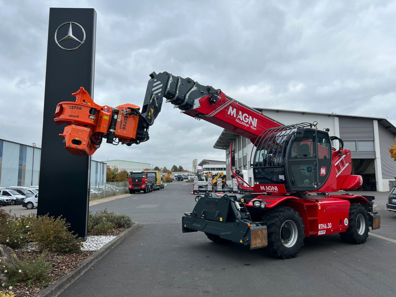 Magni RTH 6.30 SH / Fällkran / Westtech CS750 - رافعة تلسكوبية: صور 2 Magni RTH 6.30 SH / Fällkran / Westtech CS750 - رافعة تلسكوبية: صور 2