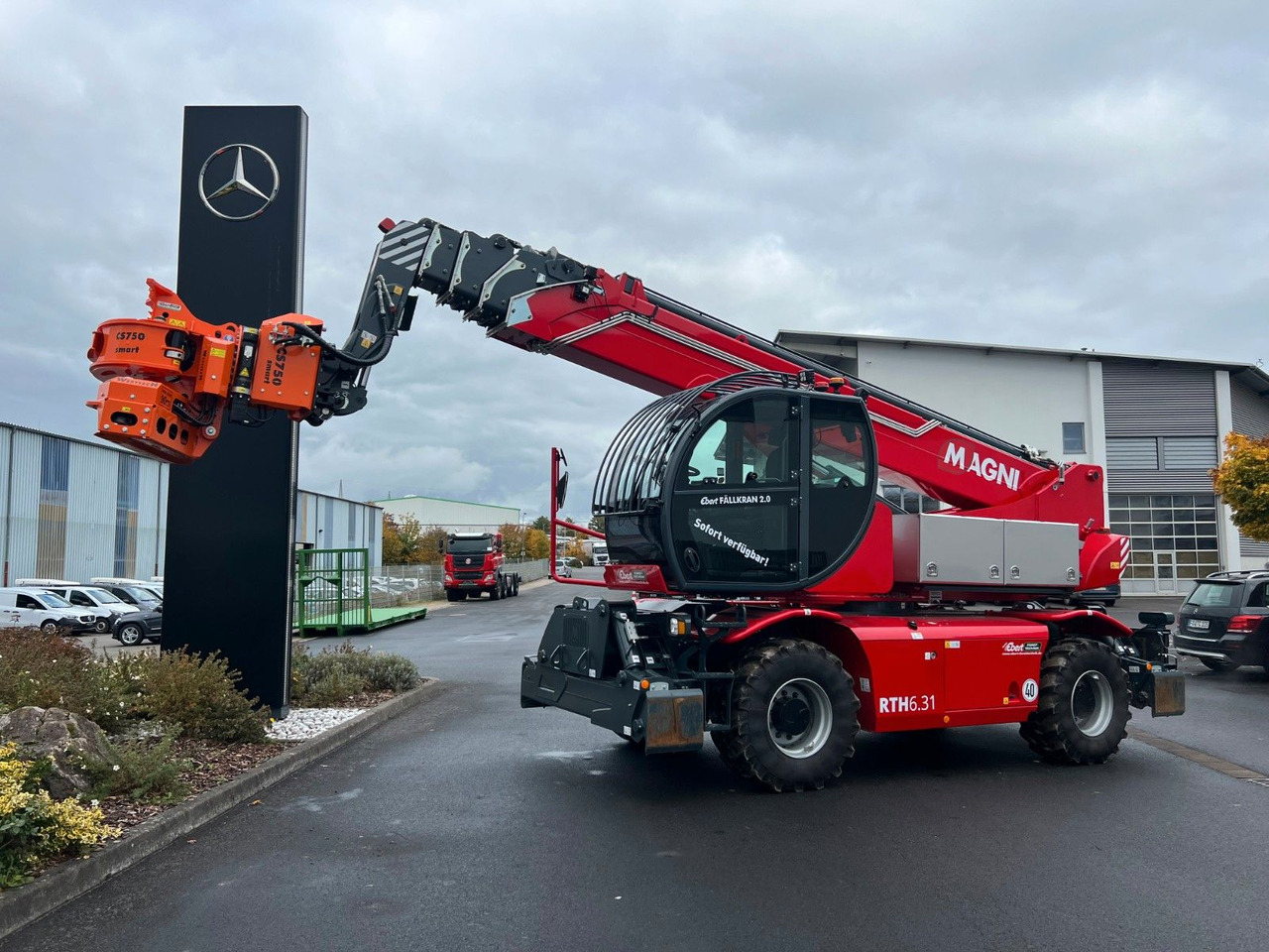 Magni RTH 6.31 SH / Fällkran 2 / Westtech CS750 - رافعة تلسكوبية: صور 1 Magni RTH 6.31 SH / Fällkran 2 / Westtech CS750 - رافعة تلسكوبية: صور 1