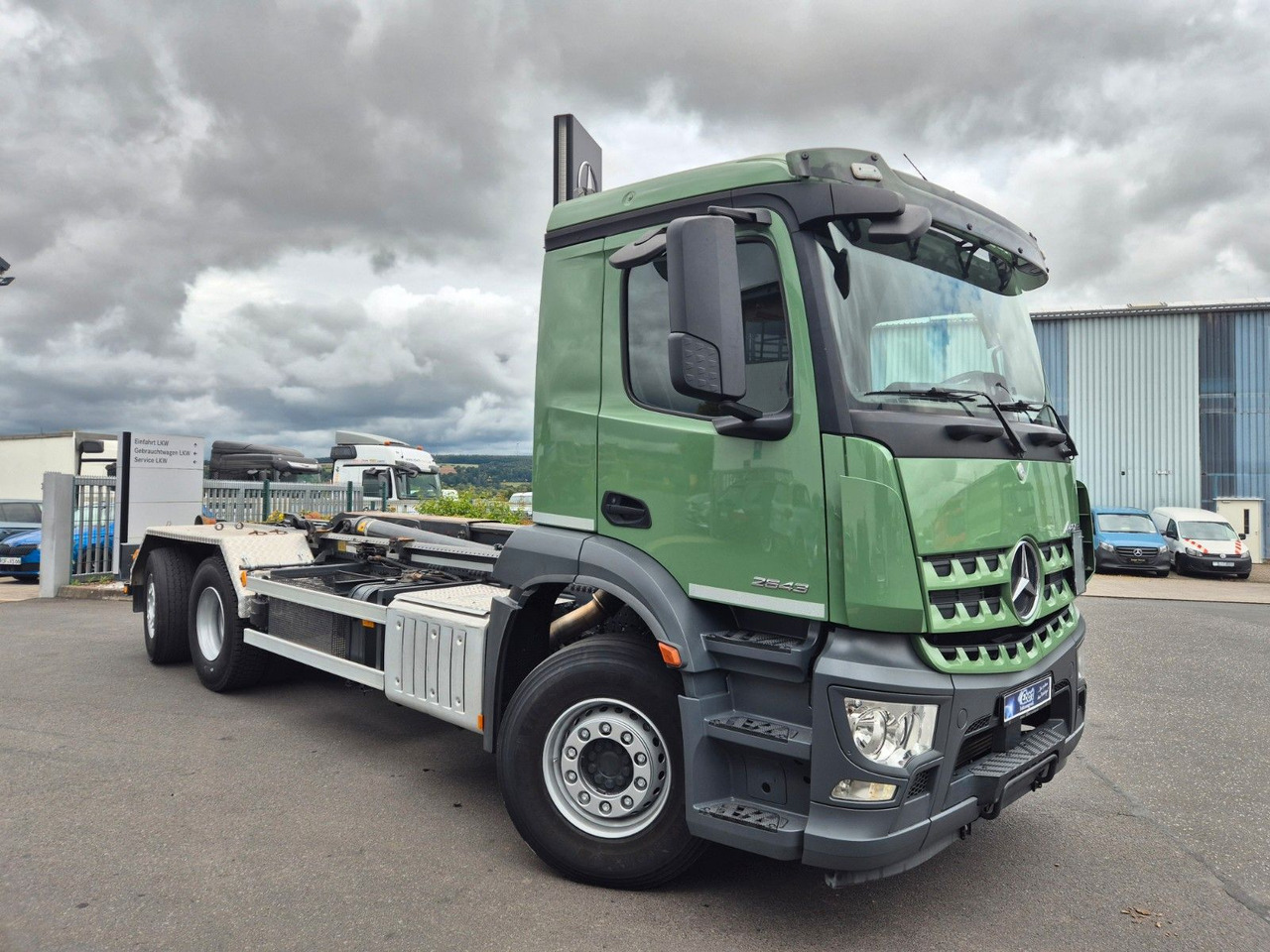 Mercedes-Benz Arocs 2643 L 6x2-4 Meiller RS 21.65 Funk AHK - شاحنة ذات الخطاف: صور 2 Mercedes-Benz Arocs 2643 L 6x2-4 Meiller RS 21.65 Funk AHK - شاحنة ذات الخطاف: صور 2