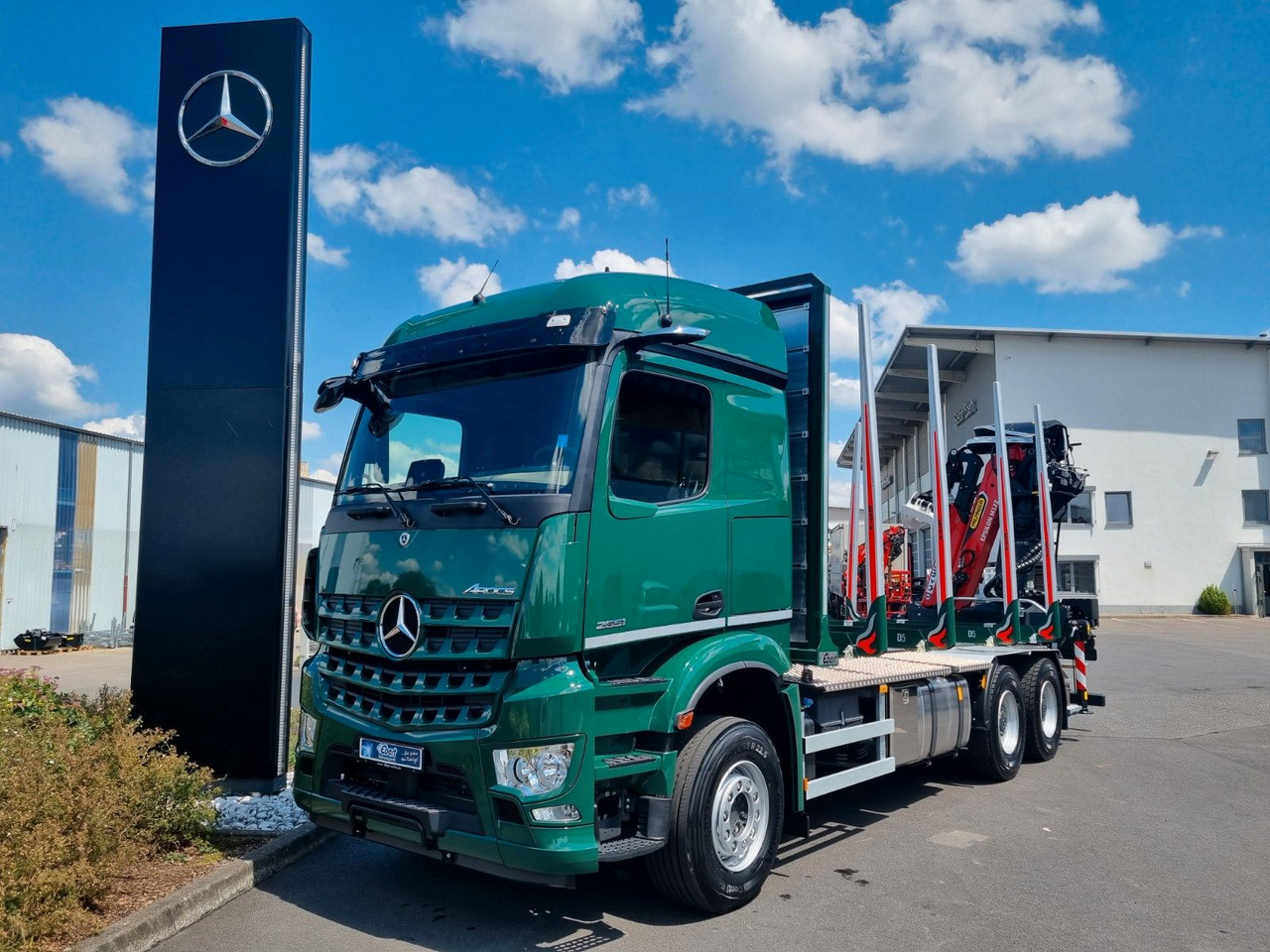 Mercedes-Benz Arocs 2651L 6x4 Palfinger-EPSILON Y Crane M12Z91 - شاحنة قطع الأشجار, شاحنة كرين: صور 1 Mercedes-Benz Arocs 2651L 6x4 Palfinger-EPSILON Y Crane M12Z91 - شاحنة قطع الأشجار, شاحنة كرين: صور 1