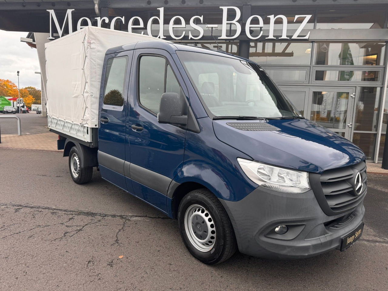 Mercedes-Benz Sprinter 215 CDI DoKa 9G Klima AHK SHZ - الشاحنات الصغيرة المسطحة, الشاحنات الصغيرة كابينة مزدوجة: صور 1 Mercedes-Benz Sprinter 215 CDI DoKa 9G Klima AHK SHZ - الشاحنات الصغيرة المسطحة, الشاحنات الصغيرة كابينة مزدوجة: صور 1
