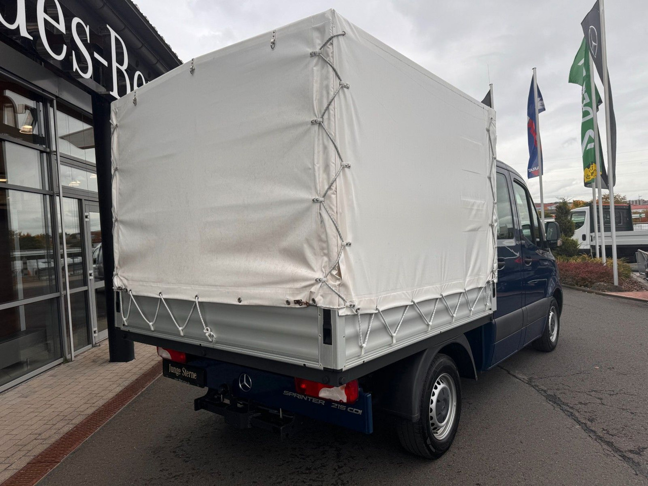 Mercedes-Benz Sprinter 215 CDI DoKa 9G Klima AHK SHZ - الشاحنات الصغيرة المسطحة, الشاحنات الصغيرة كابينة مزدوجة: صور 4 Mercedes-Benz Sprinter 215 CDI DoKa 9G Klima AHK SHZ - الشاحنات الصغيرة المسطحة, الشاحنات الصغيرة كابينة مزدوجة: صور 4