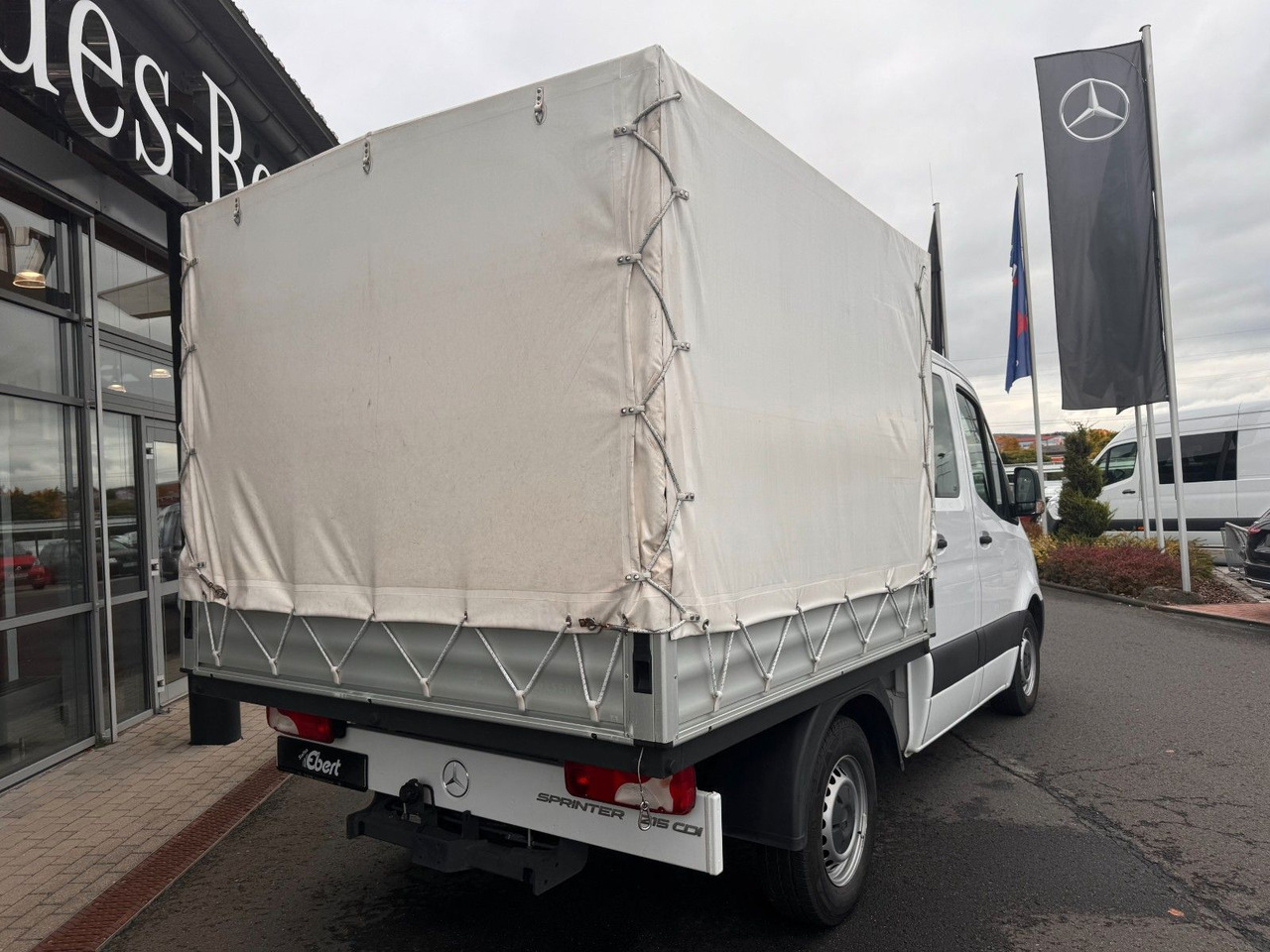Mercedes-Benz Sprinter 215 CDI DoKa 9G Klima AHK SHZ - الشاحنات الصغيرة المسطحة, الشاحنات الصغيرة كابينة مزدوجة: صور 4 Mercedes-Benz Sprinter 215 CDI DoKa 9G Klima AHK SHZ - الشاحنات الصغيرة المسطحة, الشاحنات الصغيرة كابينة مزدوجة: صور 4