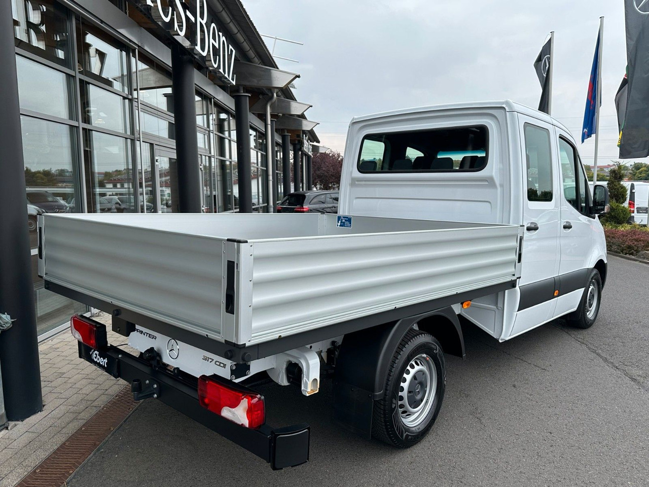 Mercedes-Benz Sprinter 317 CDI 3665 9G DoKa AHK Klima - الشاحنات الصغيرة ستائر, الشاحنات الصغيرة كابينة مزدوجة: صور 4 Mercedes-Benz Sprinter 317 CDI 3665 9G DoKa AHK Klima - الشاحنات الصغيرة ستائر, الشاحنات الصغيرة كابينة مزدوجة: صور 4