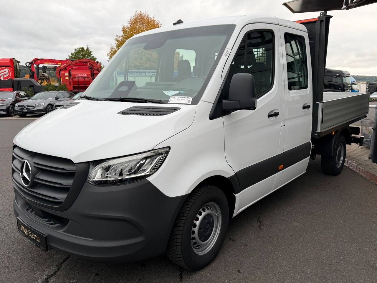 Mercedes-Benz Sprinter 319 CDI 3665 DoKa AHK Klima LED - الشاحنات الصغيرة المسطحة, الشاحنات الصغيرة كابينة مزدوجة: صور 3 Mercedes-Benz Sprinter 319 CDI 3665 DoKa AHK Klima LED - الشاحنات الصغيرة المسطحة, الشاحنات الصغيرة كابينة مزدوجة: صور 3