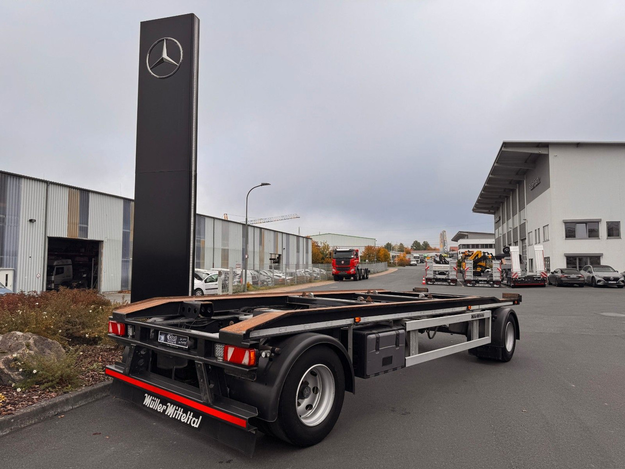 Müller-Mitteltal RA-T 18,0 Containerfahrgestell - الشاسية مقطورة: صور 1 Müller-Mitteltal RA-T 18,0 Containerfahrgestell - الشاسية مقطورة: صور 1