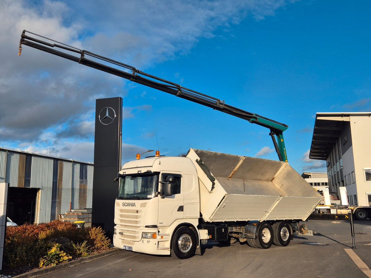 Scania G490 LB6x2*4HNB Palfinger PK 18002-EH D Funk AHK - قلابات, شاحنة كرين: صور 1 Scania G490 LB6x2*4HNB Palfinger PK 18002-EH D Funk AHK - قلابات, شاحنة كرين: صور 1