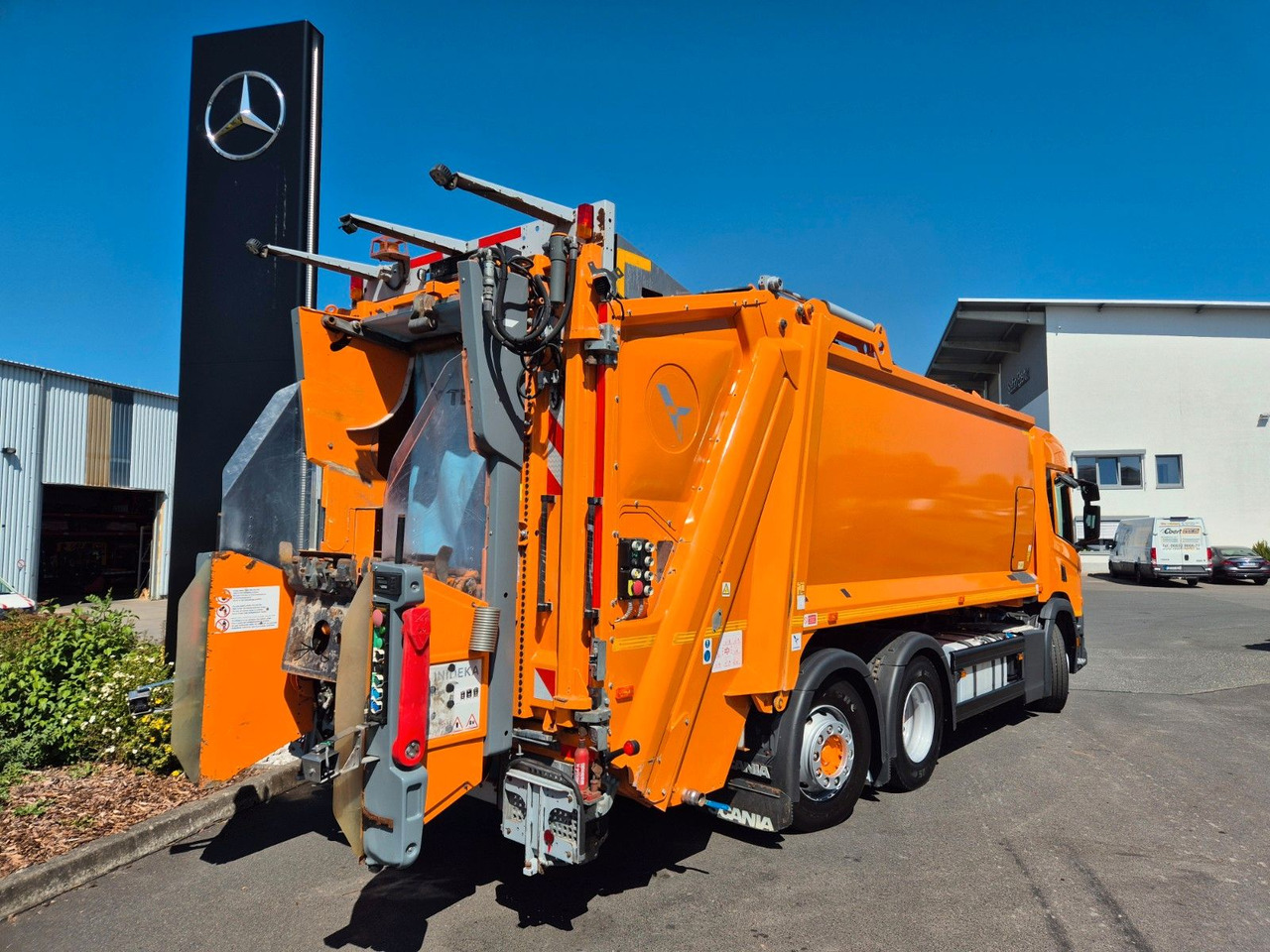 شاحنة القمامة Scania P 320 B6x2*4NA Olympus 21 W ASF Hecklader: صور 8