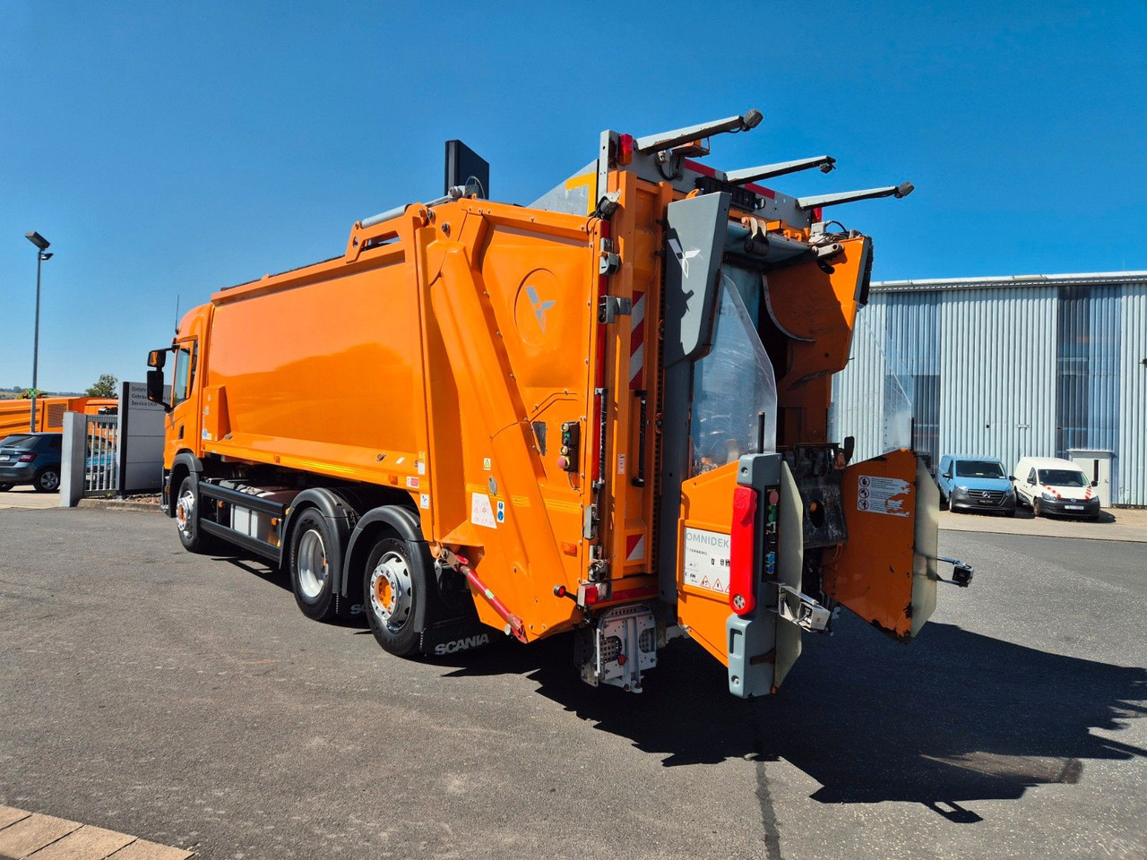 شاحنة القمامة Scania P 320 B6x2*4NA Olympus 21 W ASF Hecklader: صور 6