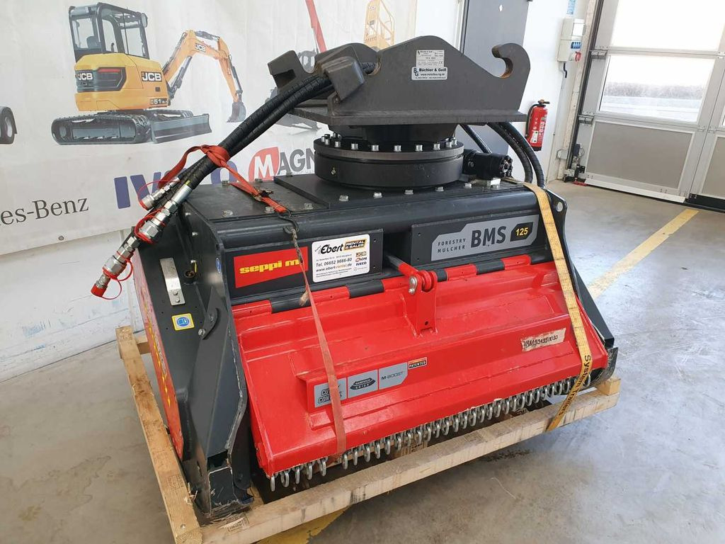 Seppi M. BMS 125 Forstmulcher / Drehmotor / DEMO - ماكينات قطع الحشائش الغابات: صور 4 Seppi M. BMS 125 Forstmulcher / Drehmotor / DEMO - ماكينات قطع الحشائش الغابات: صور 4