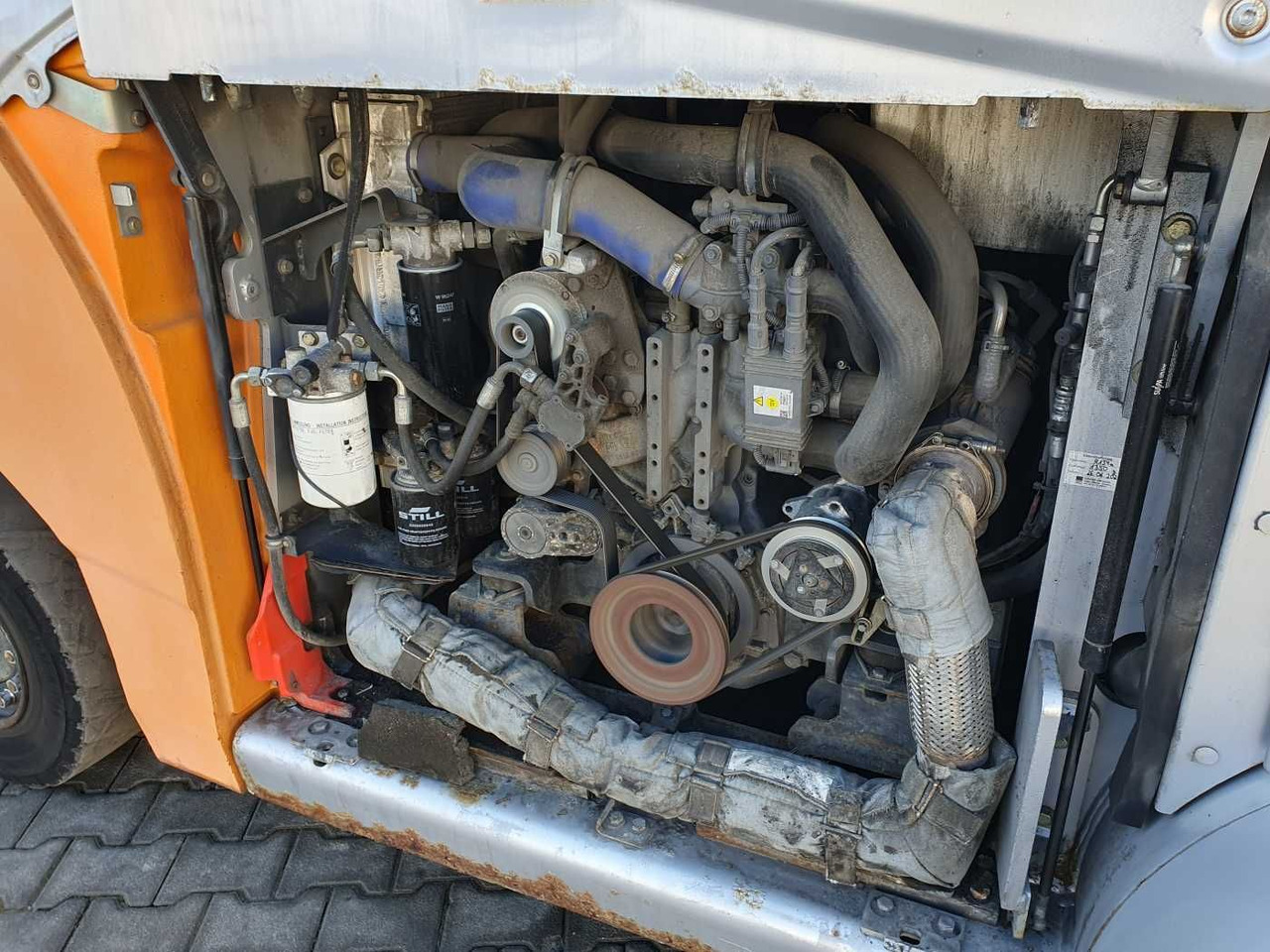 رافعة شوكية ديزل Still RX70-80 / Duplex: 4.70m! / Zinkenversteller / SS: صور 9