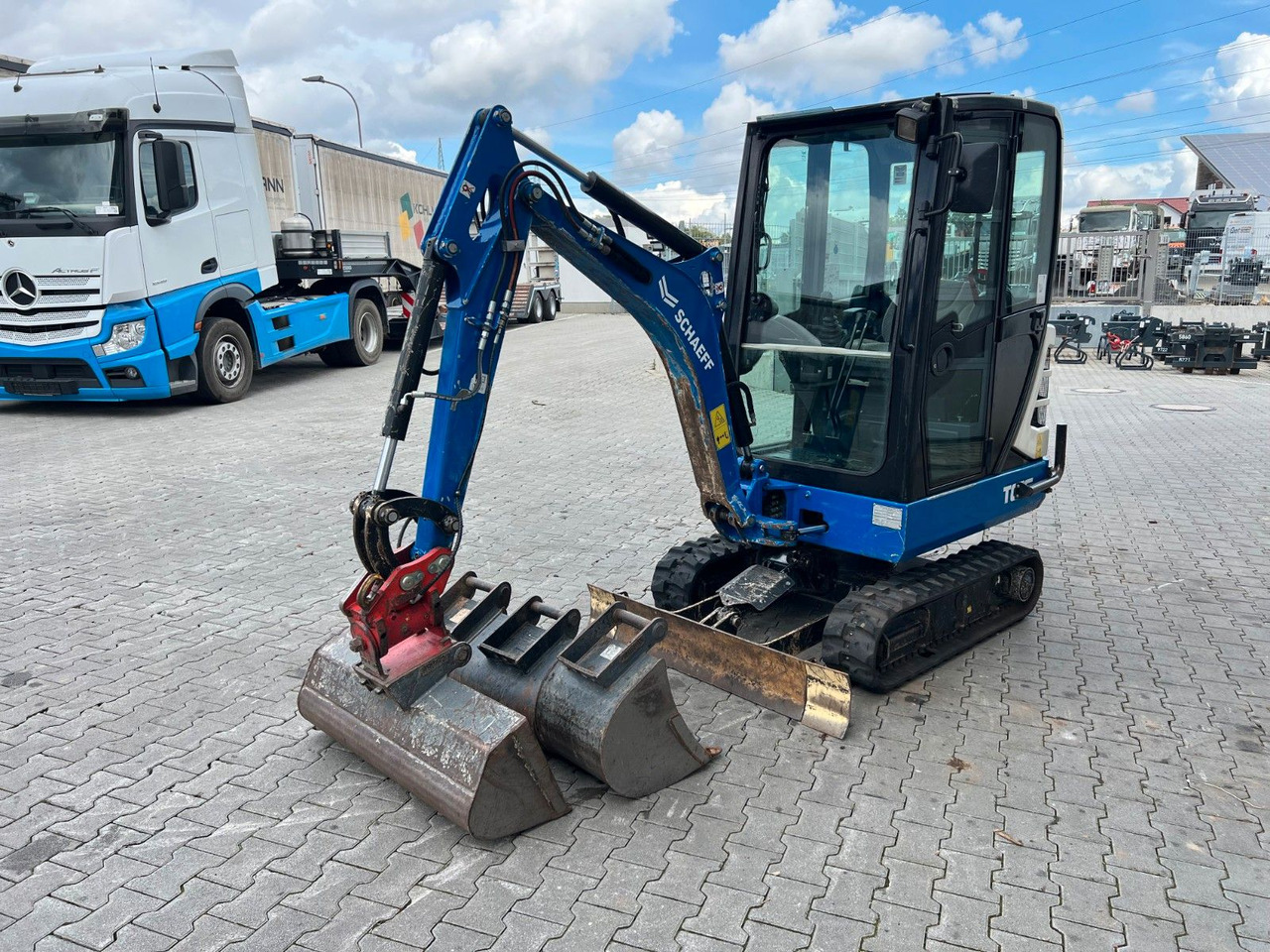 حفارة مصغرة Terex TC16 / 2017 / 1.769h / Löffelpaket / Powertilt: صور 8