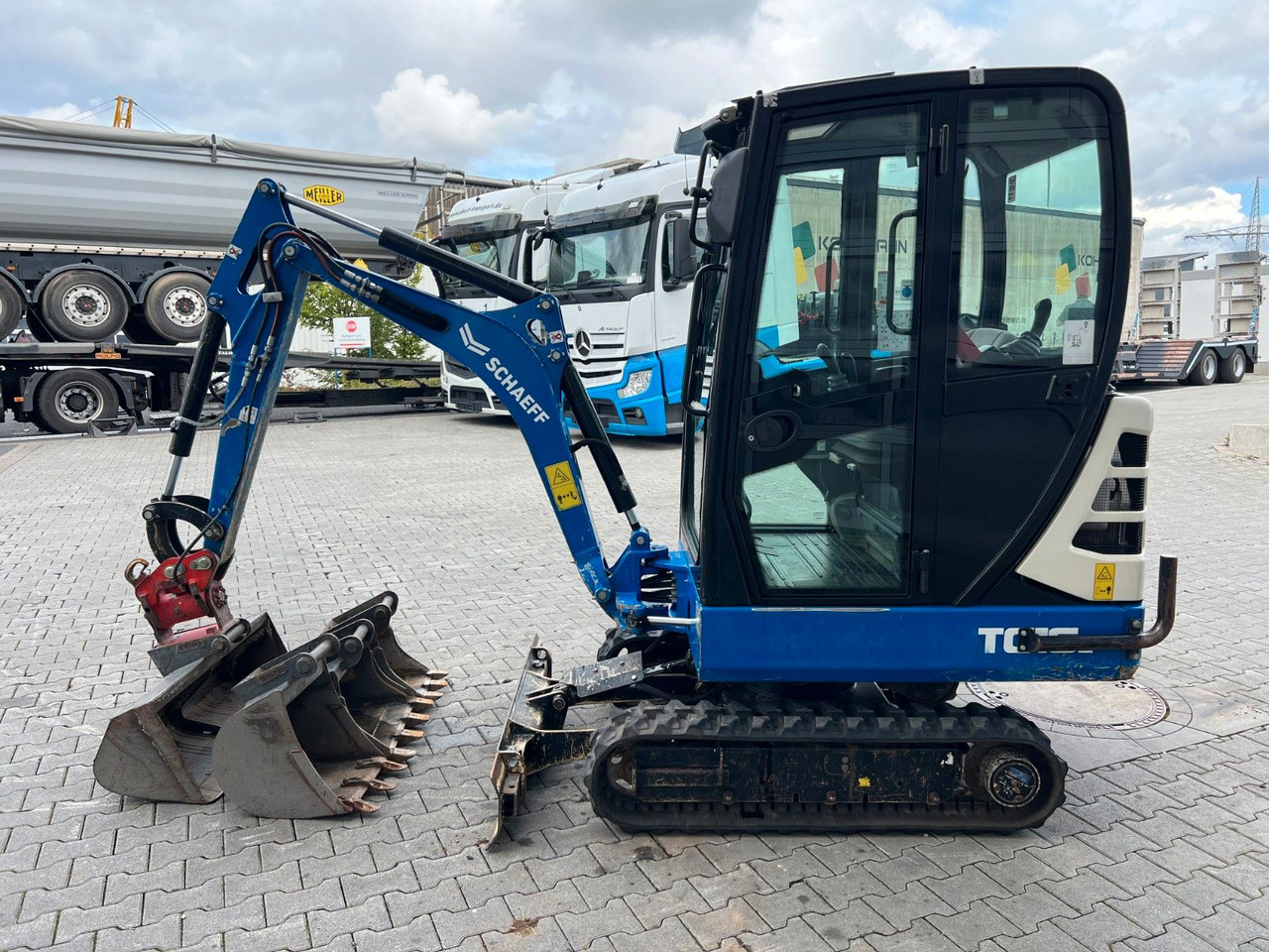 حفارة مصغرة Terex TC16 / 2017 / 1.769h / Löffelpaket / Powertilt: صور 7