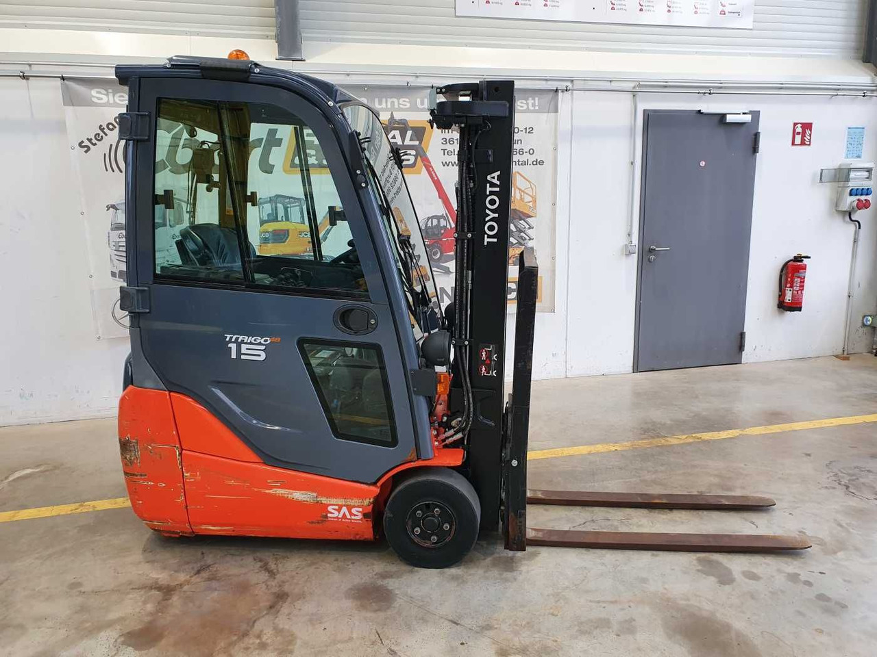 Toyota 8FBET15 / Batterie 07/2023 / HH: 4.3m! / 2.849h - رافعة شوكية كهربائية: صور 2 Toyota 8FBET15 / Batterie 07/2023 / HH: 4.3m! / 2.849h - رافعة شوكية كهربائية: صور 2