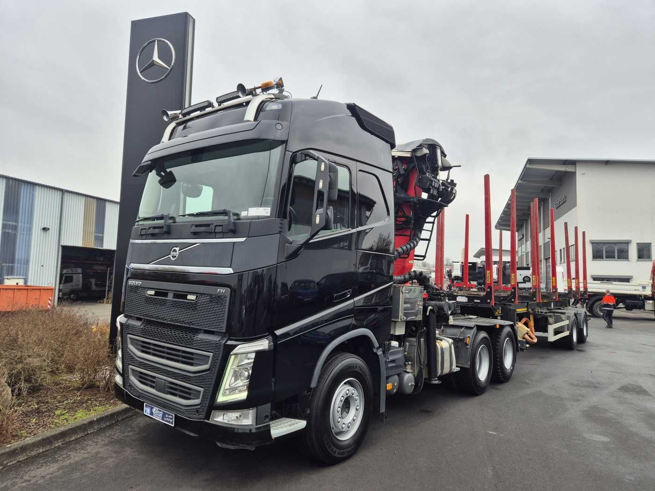 Volvo FH 540 6x4 Palfinger S260Z96 Doll Teleskop-Langh - شاحنة قطع الأشجار: صور 2 Volvo FH 540 6x4 Palfinger S260Z96 Doll Teleskop-Langh - شاحنة قطع الأشجار: صور 2