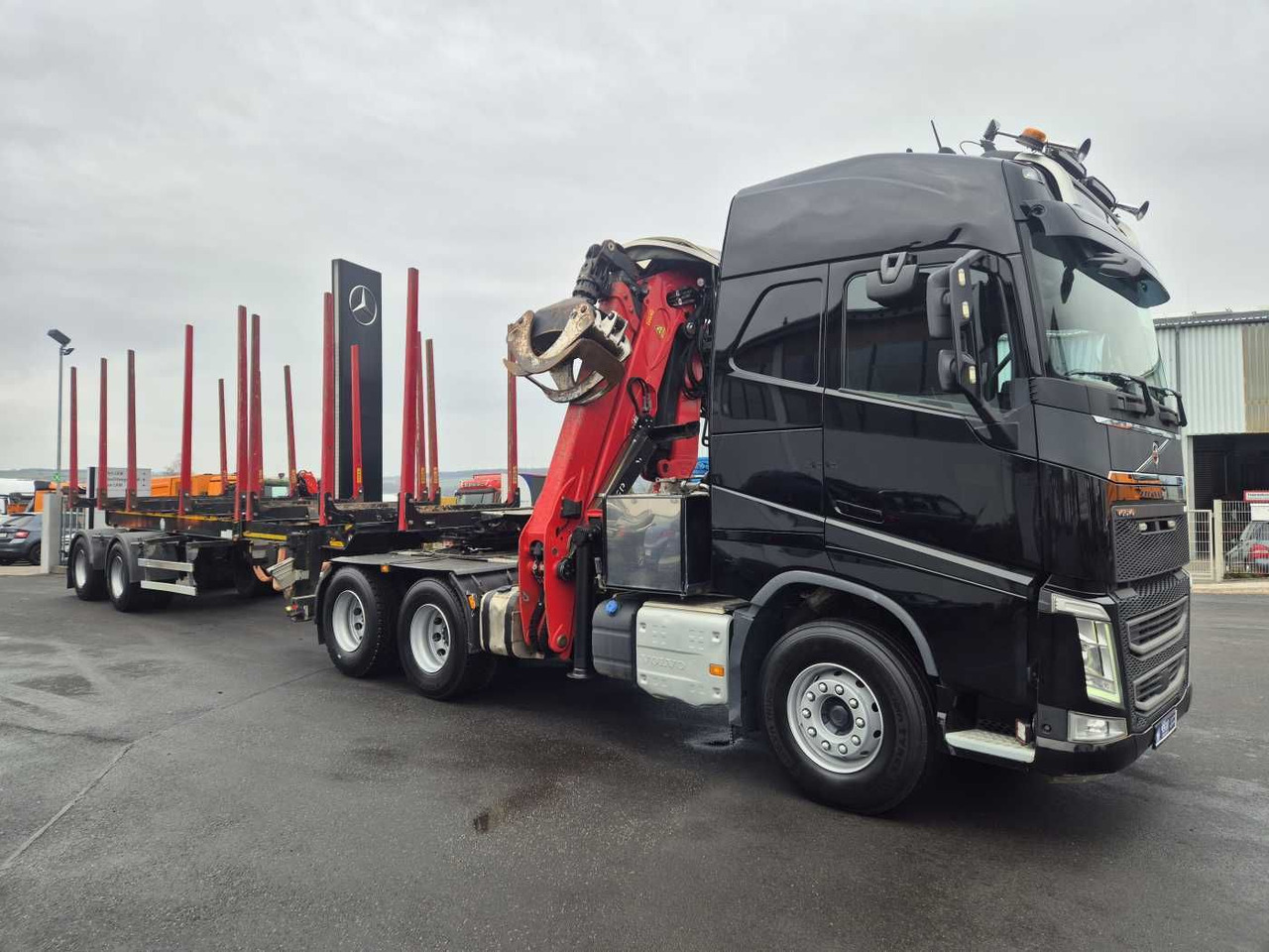 Volvo FH 540 6x4 Palfinger S260Z96 Doll Teleskop-Langh - شاحنة قطع الأشجار: صور 3 Volvo FH 540 6x4 Palfinger S260Z96 Doll Teleskop-Langh - شاحنة قطع الأشجار: صور 3