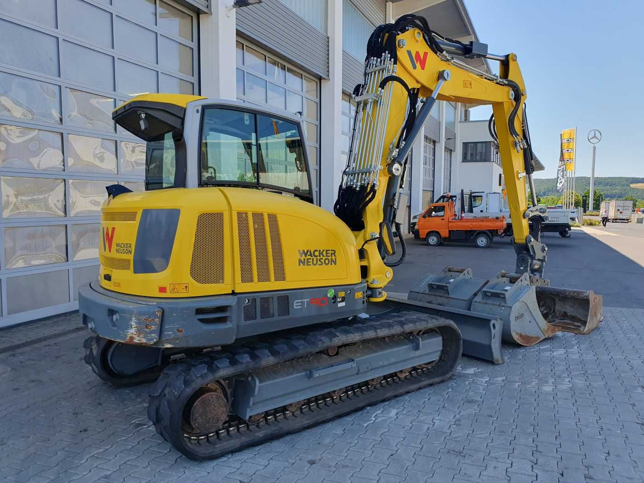 Wacker ET90 / HS08 / nur 1.244h! / Greifer/ Löffelpaket - حفارة مصغرة: صور 3 Wacker ET90 / HS08 / nur 1.244h! / Greifer/ Löffelpaket - حفارة مصغرة: صور 3