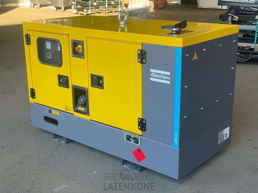 مجموعة المولدات Atlas Copco QES 20 50 Hz Generaattori StageV: صور 11