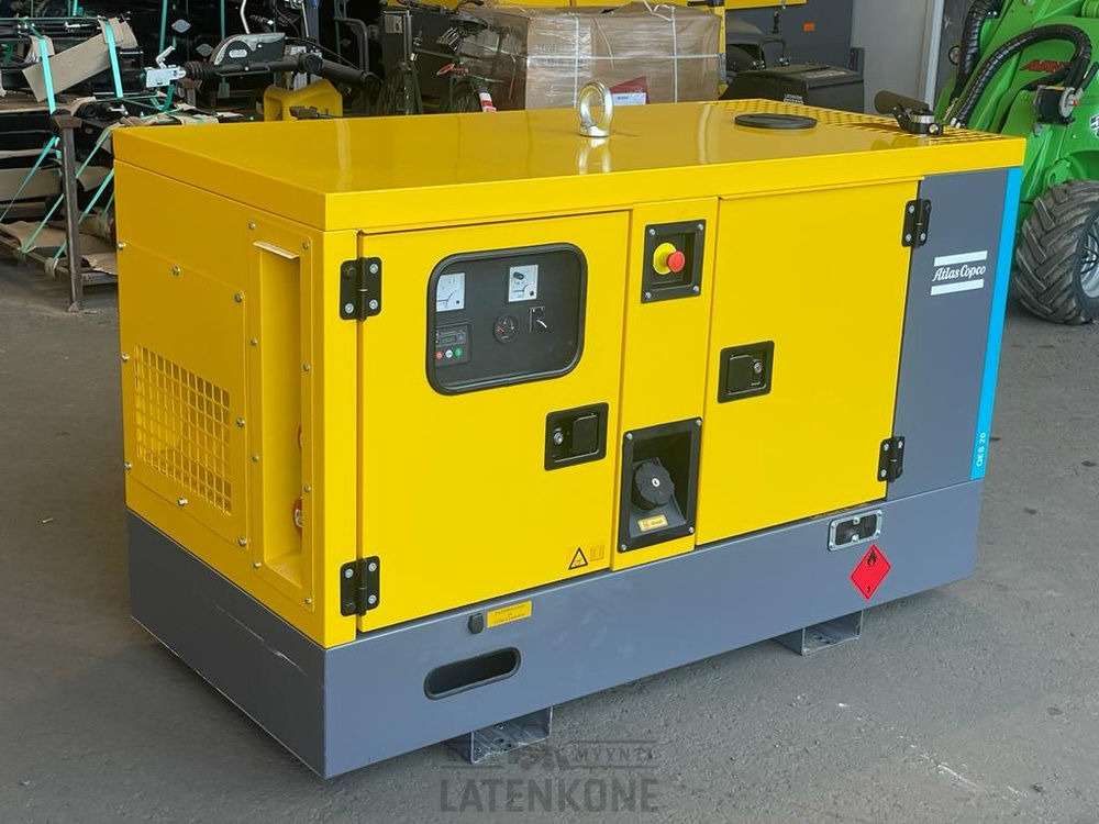 مجموعة المولدات Atlas Copco QES 20 50 Hz Generaattori StageV: صور 10