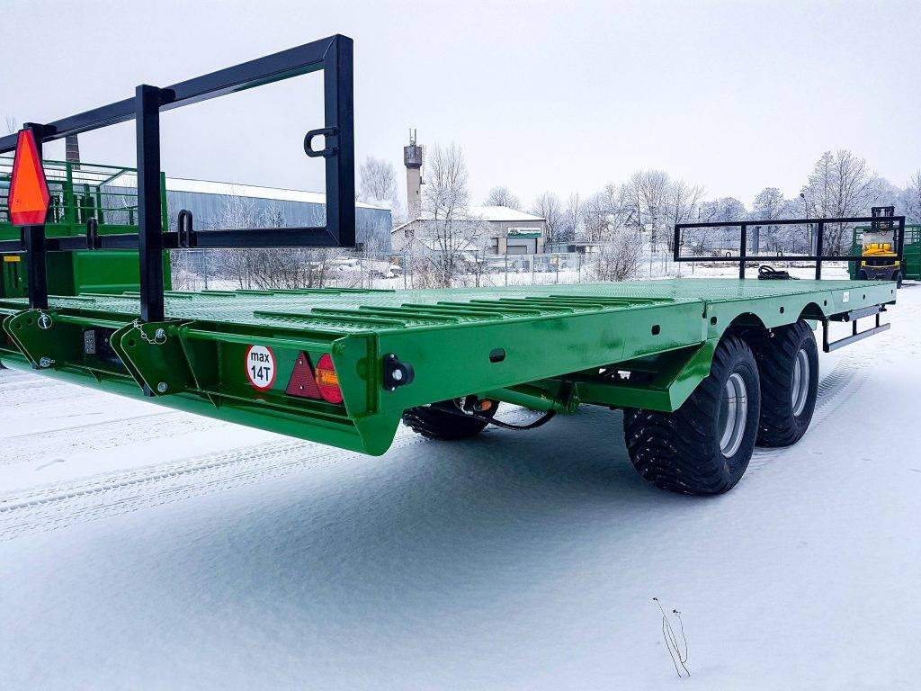 Dinapolis hydraulic bale trailer 14t, RPT-8000 - مقطورة منصة الزراعية: صور 4 Dinapolis hydraulic bale trailer 14t, RPT-8000 - مقطورة منصة الزراعية: صور 4