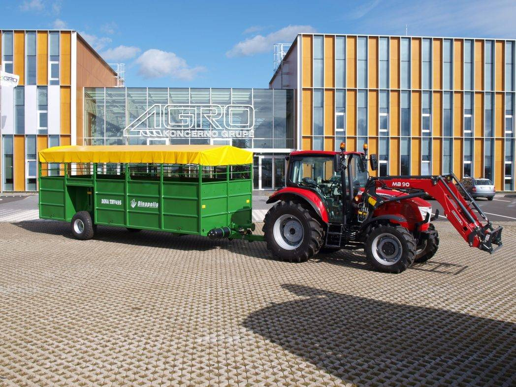 Dinapolis livestock trailer TRV 510 - شاحنة نقل المواشي مقطورة: صور 1 Dinapolis livestock trailer TRV 510 - شاحنة نقل المواشي مقطورة: صور 1