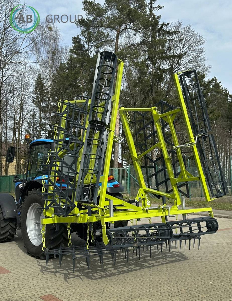 POM Augustów 7-field mounted tine harrow with string roller - الأمشاط الزراعية: صور 4 POM Augustów 7-field mounted tine harrow with string roller - الأمشاط الزراعية: صور 4