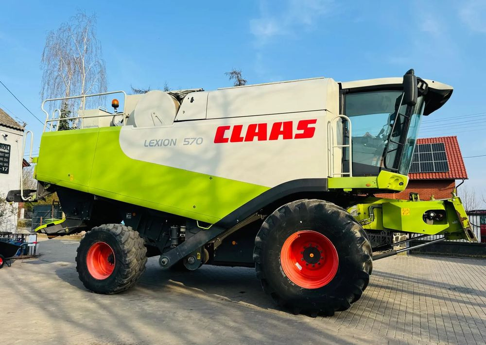 Claas Lexion 570 - حصادة شاملة: صور 1 Claas Lexion 570 - حصادة شاملة: صور 1