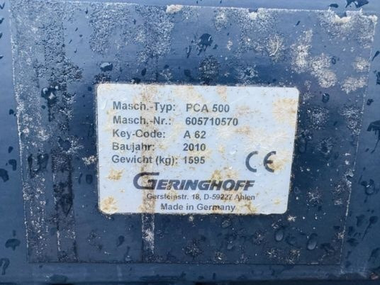 Geringhoff Przystawka do kukurydzy Geringhoff PCA 500 - حصادات الذرة: صور 3 Geringhoff Przystawka do kukurydzy Geringhoff PCA 500 - حصادات الذرة: صور 3