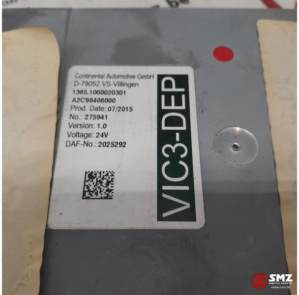 DAF Occ ECU VIC3 regeleenheid DAF - كتلة التحكم - شاحنة: صور 5 DAF Occ ECU VIC3 regeleenheid DAF - كتلة التحكم - شاحنة: صور 5