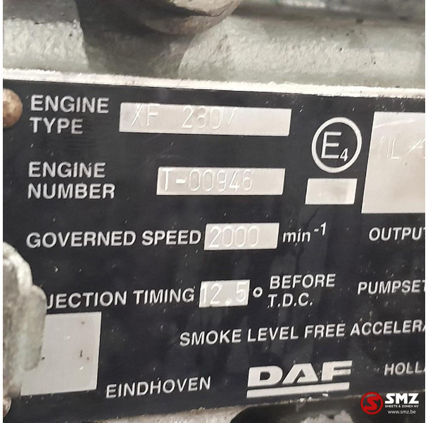 DAF Occ motor DAF XF EURO 2 - المحرك - شاحنة: صور 5 DAF Occ motor DAF XF EURO 2 - المحرك - شاحنة: صور 5