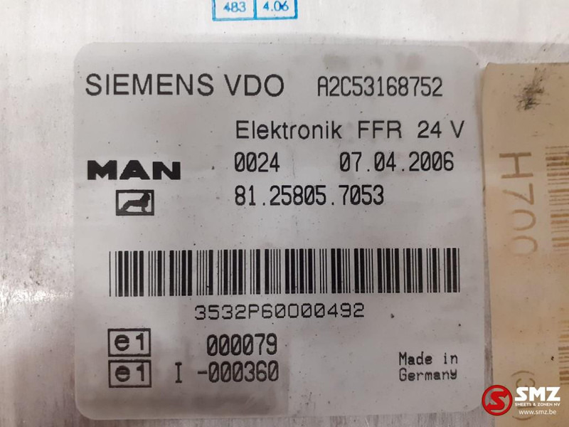 MAN Occ ECU FFR regeleenheid MAN - كتلة التحكم - شاحنة: صور 2 MAN Occ ECU FFR regeleenheid MAN - كتلة التحكم - شاحنة: صور 2