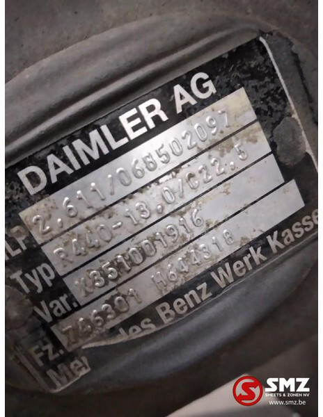 Mercedes-Benz Occ aandrijfas Mercedes Actros MP4 R440-13.0/C22.5 - نصف رمح - شاحنة: صور 4 Mercedes-Benz Occ aandrijfas Mercedes Actros MP4 R440-13.0/C22.5 - نصف رمح - شاحنة: صور 4