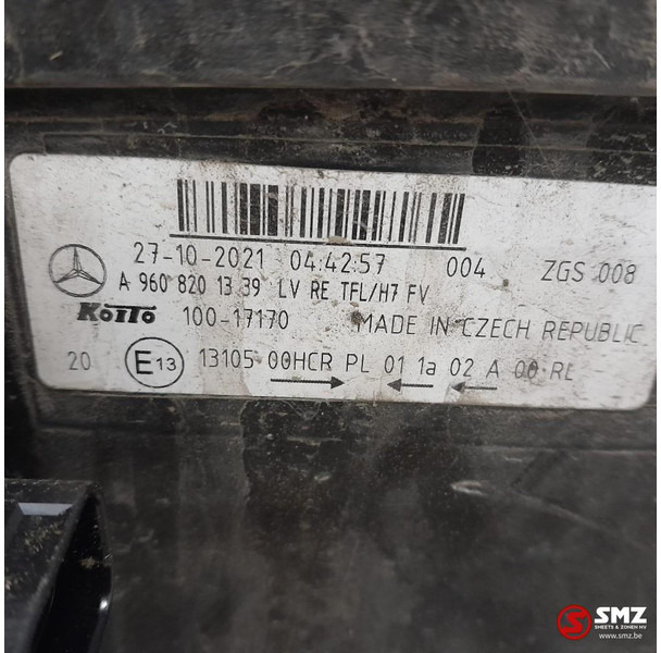 Mercedes-Benz Occ koplamp rechts Mercedes - كشافات - شاحنة: صور 3 Mercedes-Benz Occ koplamp rechts Mercedes - كشافات - شاحنة: صور 3