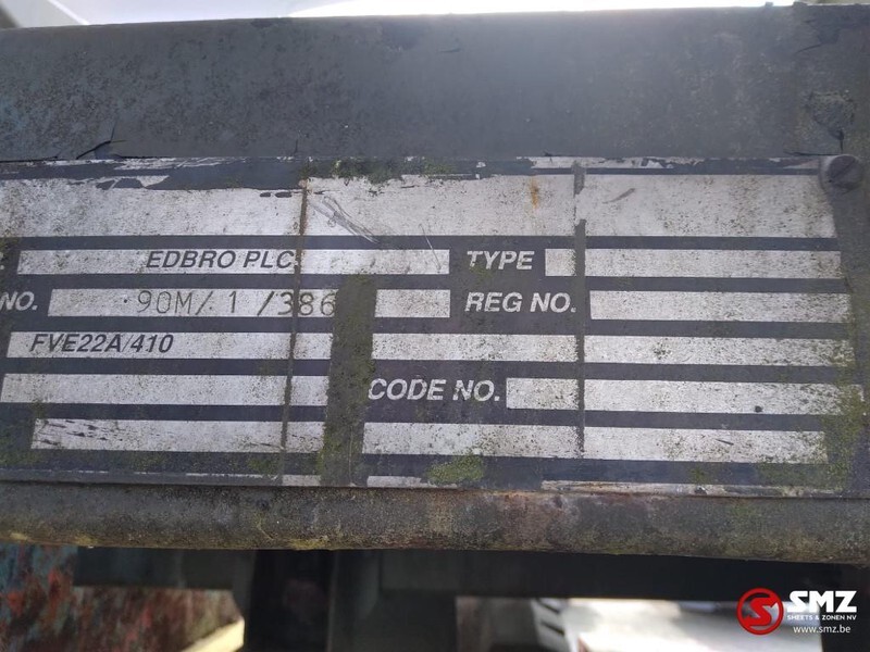 جسم الشاحنة المسطحة Renault Occ Open laadbak/ plateau TRM2000: صور 6