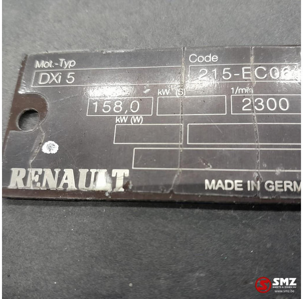 Renault Occ motor DXI5 158kw Renault - المحرك - شاحنة: صور 5 Renault Occ motor DXI5 158kw Renault - المحرك - شاحنة: صور 5