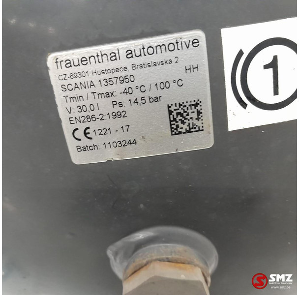 Scania Occ luchtketel 30L 14,5Bar Scania - قطع الغيار - شاحنة: صور 5 Scania Occ luchtketel 30L 14,5Bar Scania - قطع الغيار - شاحنة: صور 5