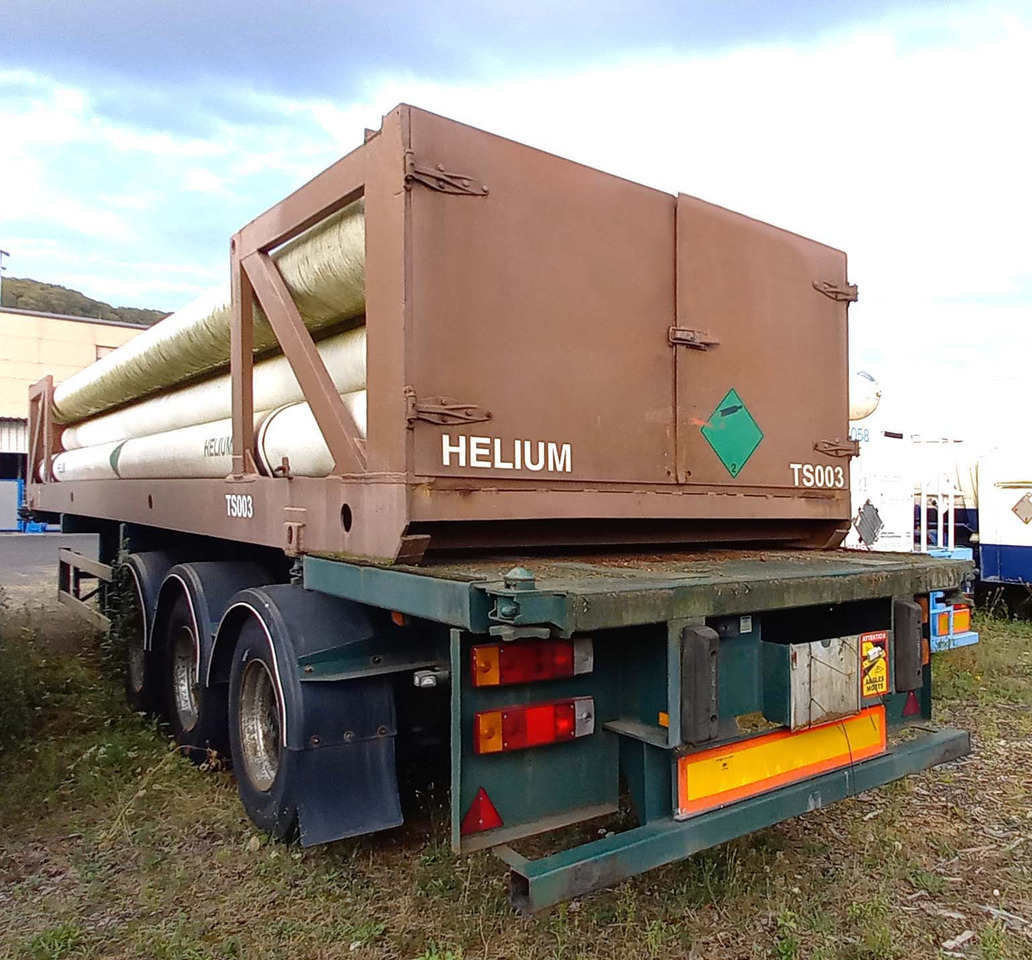 FRUEHAUF Gas tank tube semi-trailer used for compressed helium, hydrogen, Wasserstoff - نصف مقطورة صهريج: صور 4 FRUEHAUF Gas tank tube semi-trailer used for compressed helium, hydrogen, Wasserstoff - نصف مقطورة صهريج: صور 4
