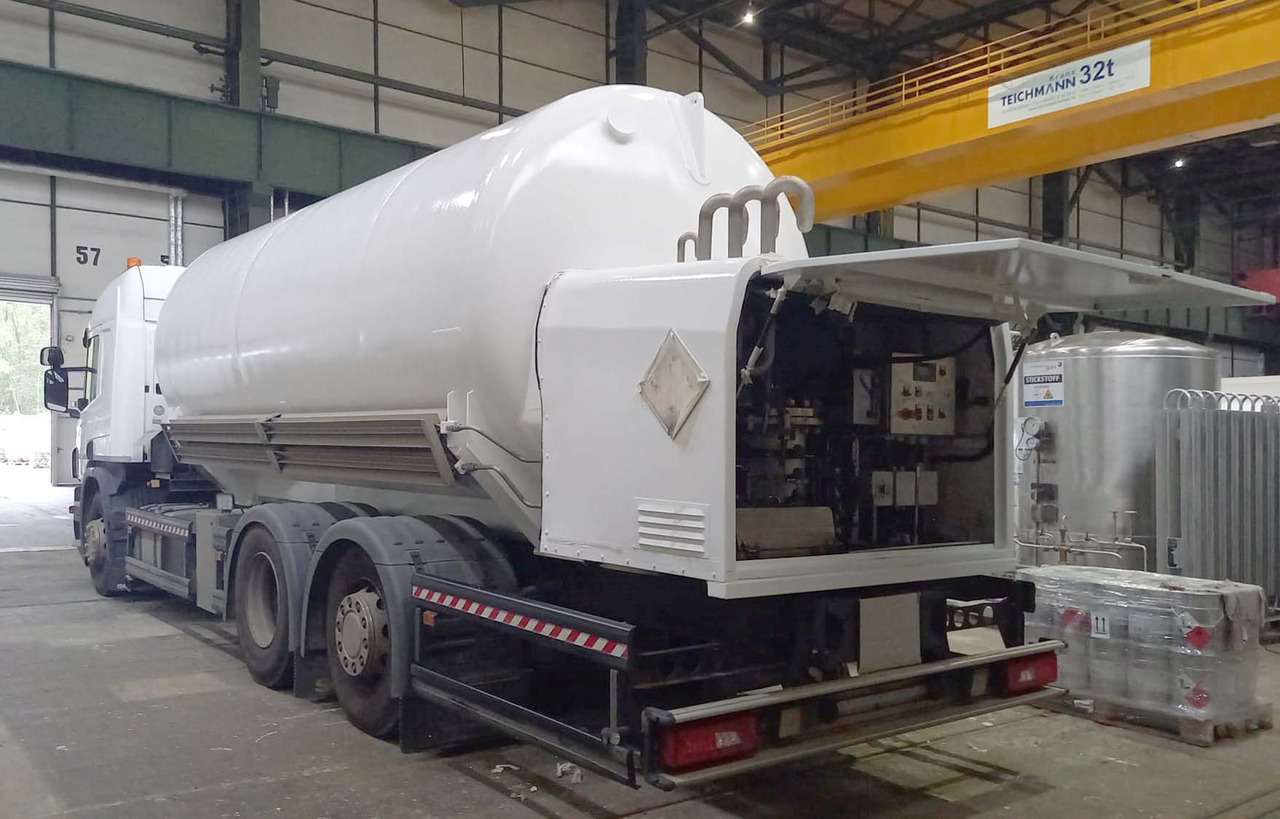SCANIA Gas tank truck Orca cryogenic used for nitrogen and argon - شاحنة صهريج: صور 5 SCANIA Gas tank truck Orca cryogenic used for nitrogen and argon - شاحنة صهريج: صور 5